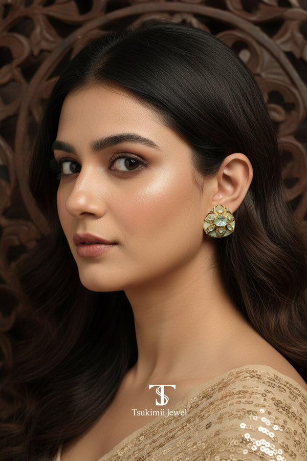 Chandrakala Polki Earrings