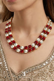 Raktima Polki Necklace Set