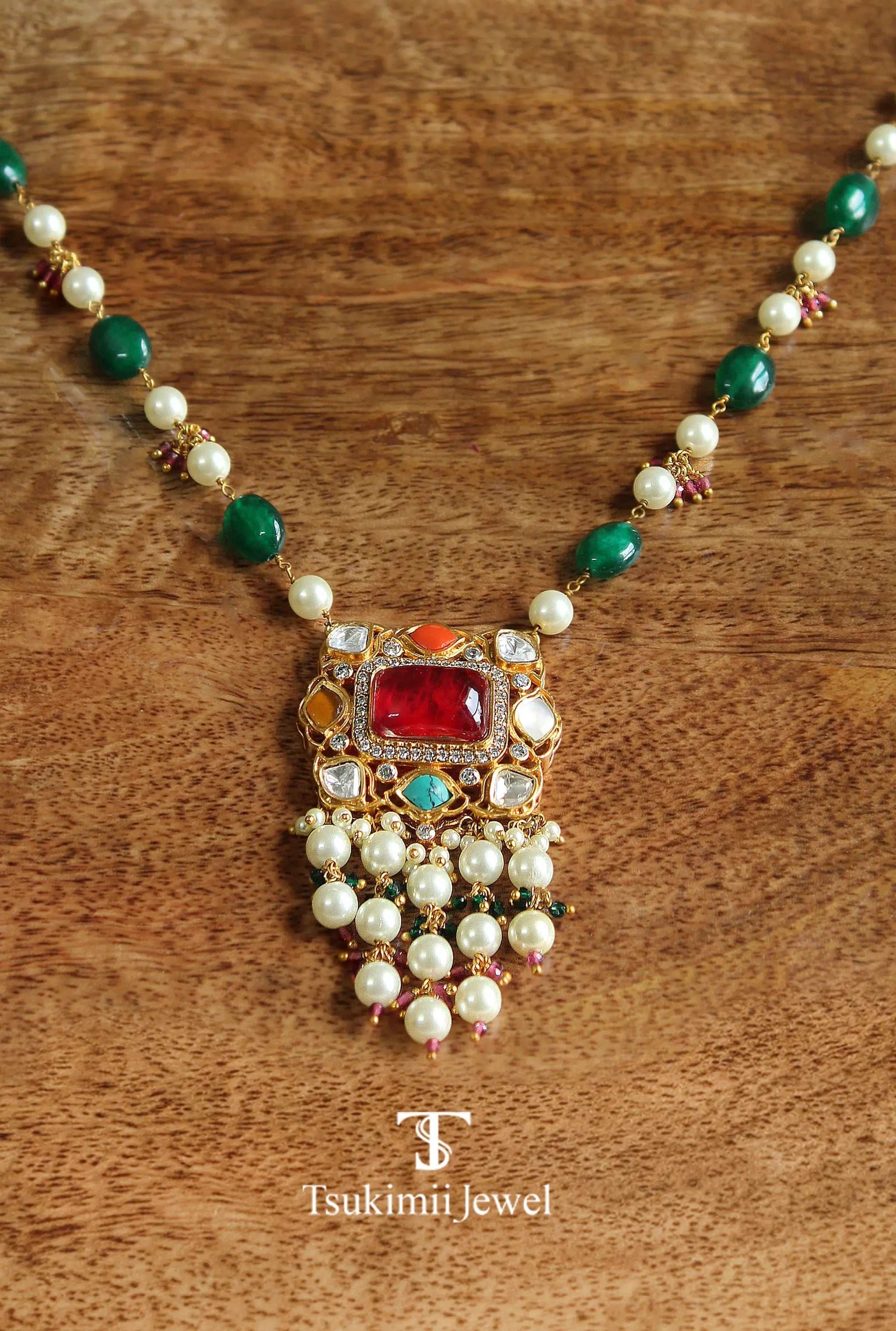 Kanika Pendant Set - Tsukimii Jewel