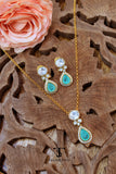 lEHER-MOSSANITE-POLKI-PENDANT-SET1