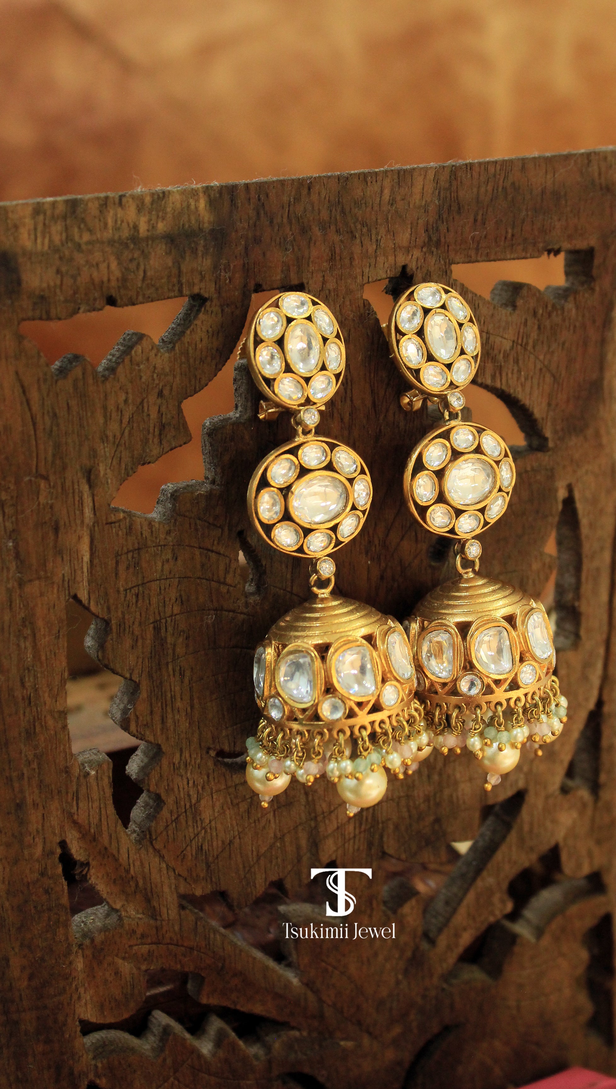 Madhavi Polki Earrings