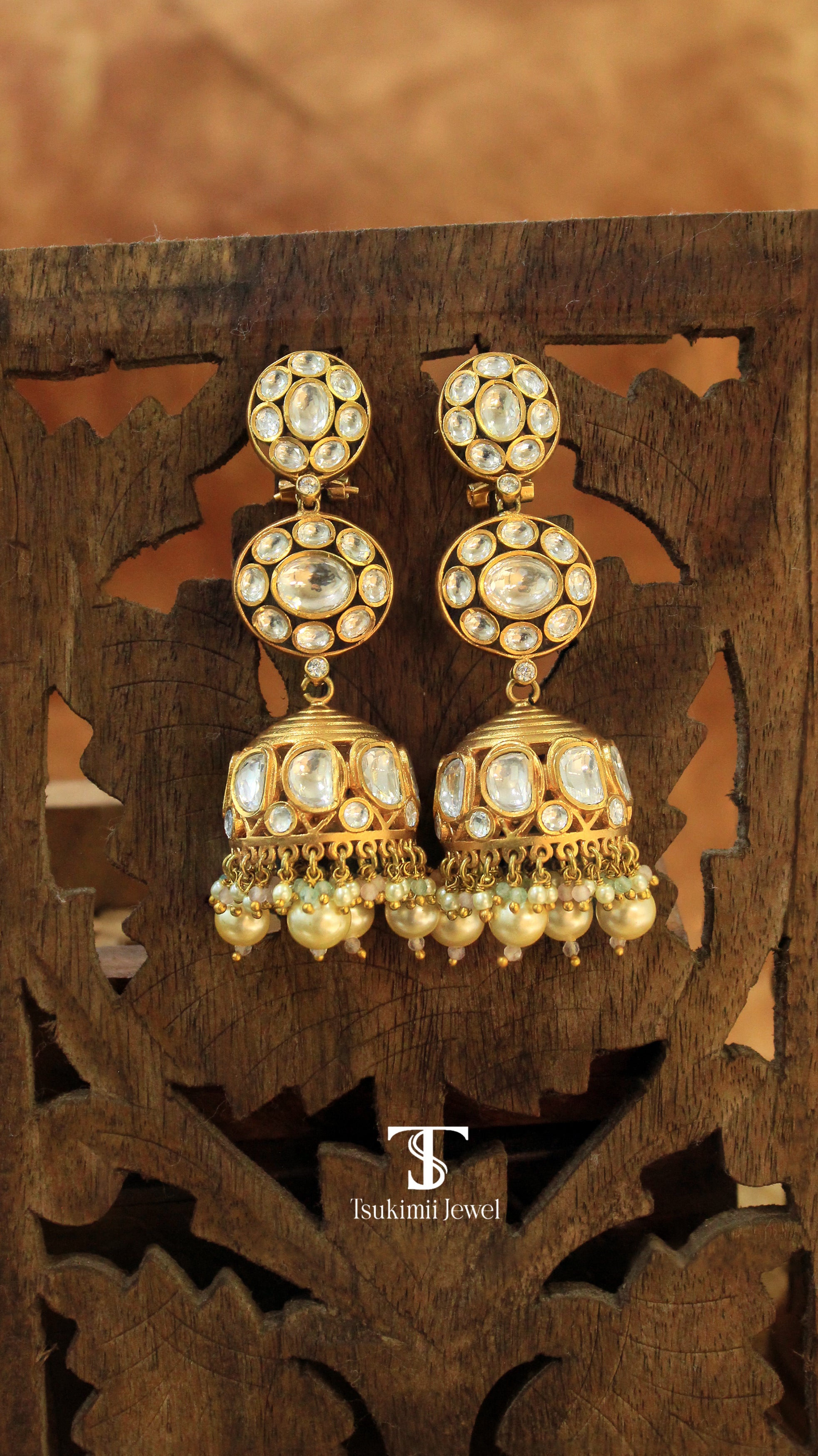 Madhavi Polki Earrings