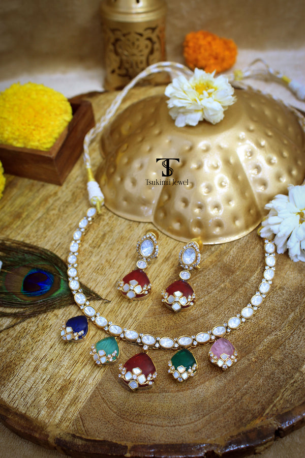 Rangmala Polki Necklace