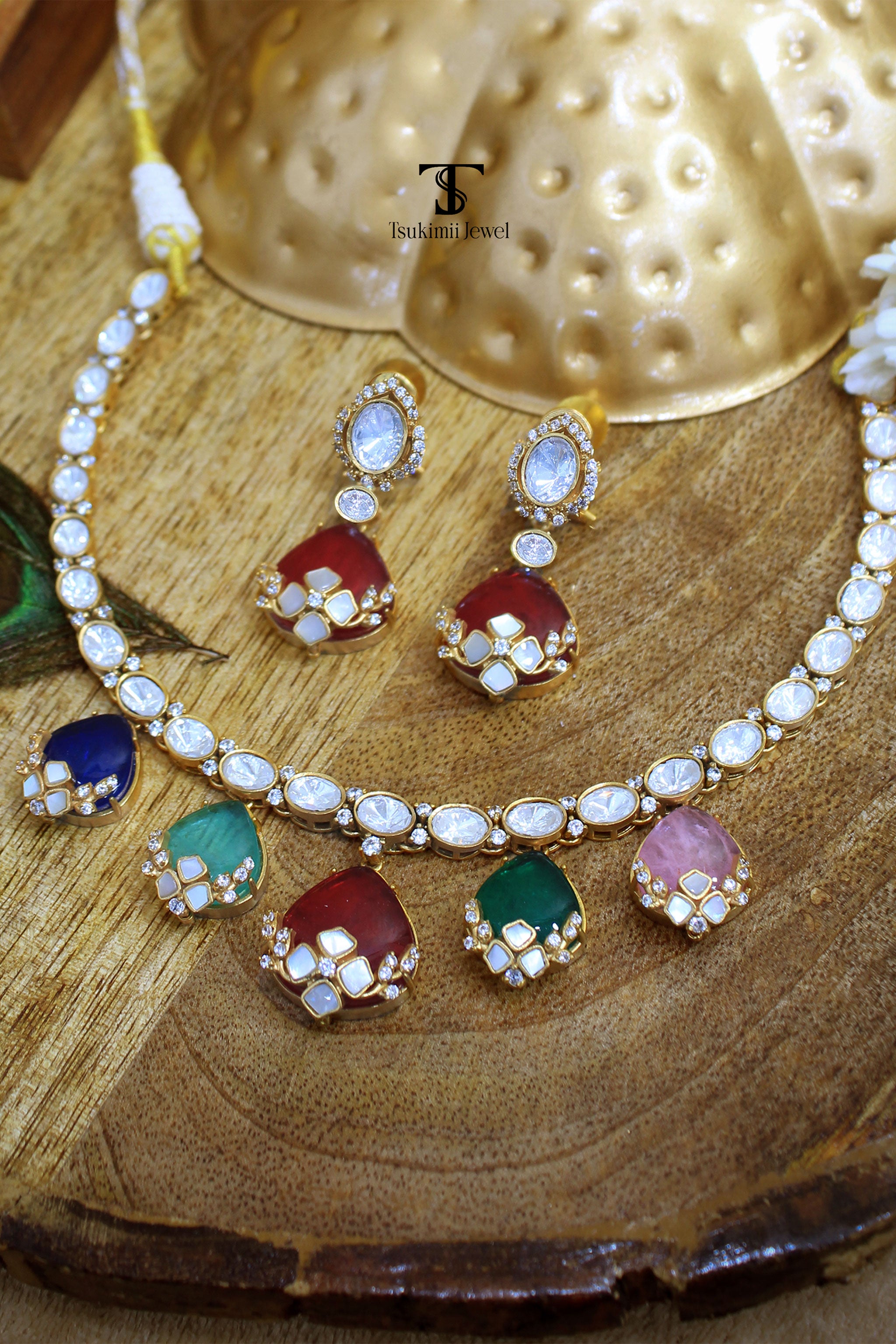 Rangmala Polki Necklace
