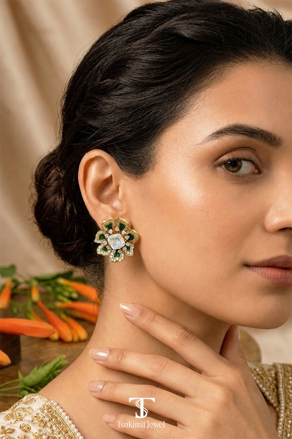Panna Polki Earrings