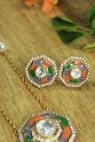 Rangchakra Jadau Pendant Set