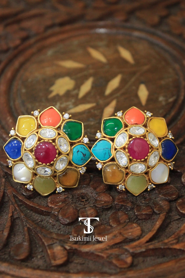 Rangmahal Jadau Earrings