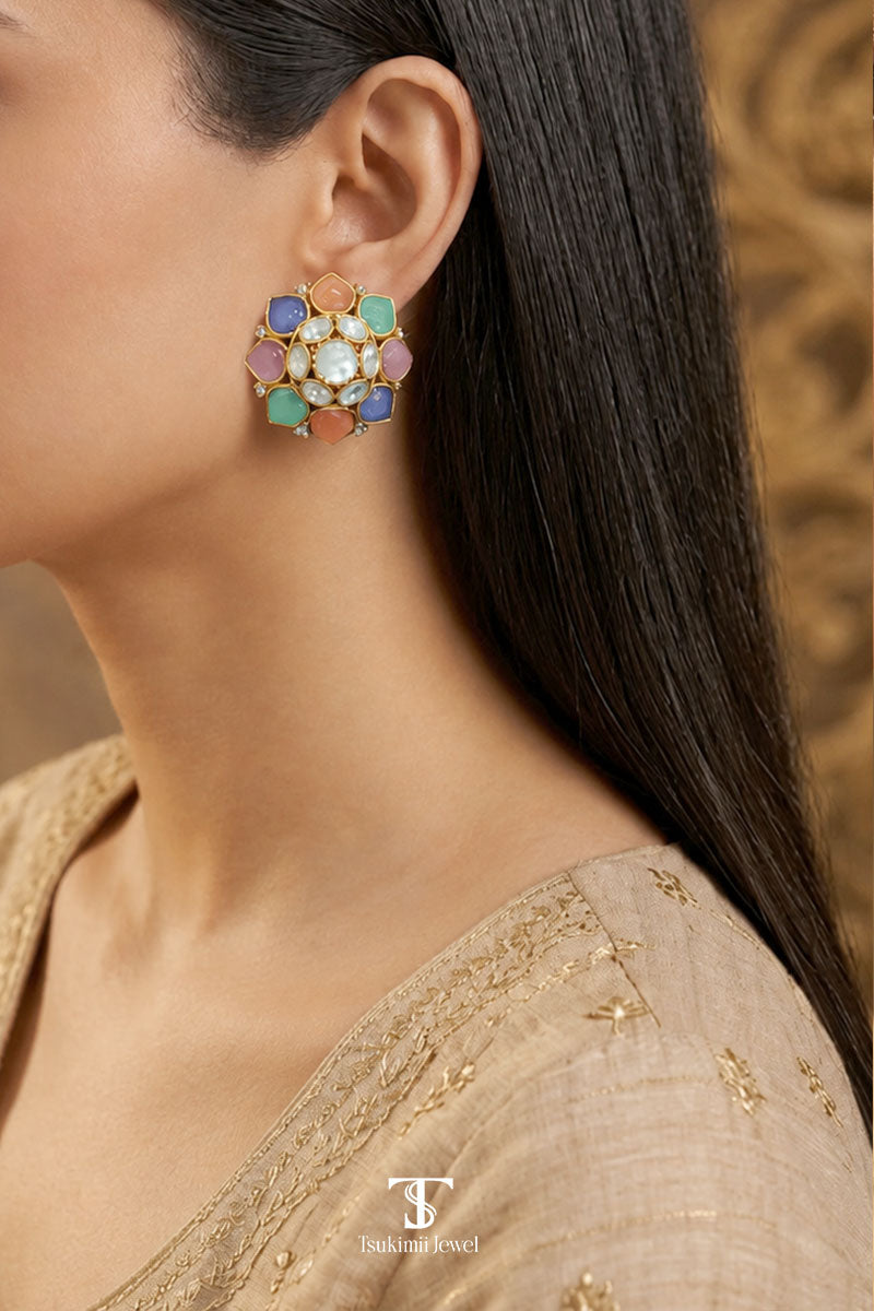 Rangmahal Jadau Earrings