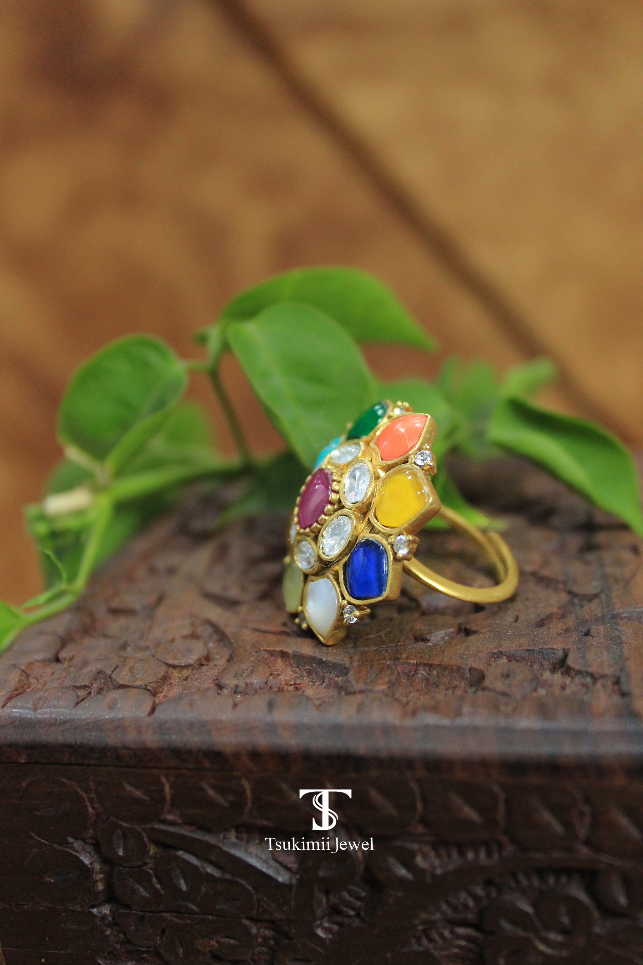 Rangmahal Jadau Ring