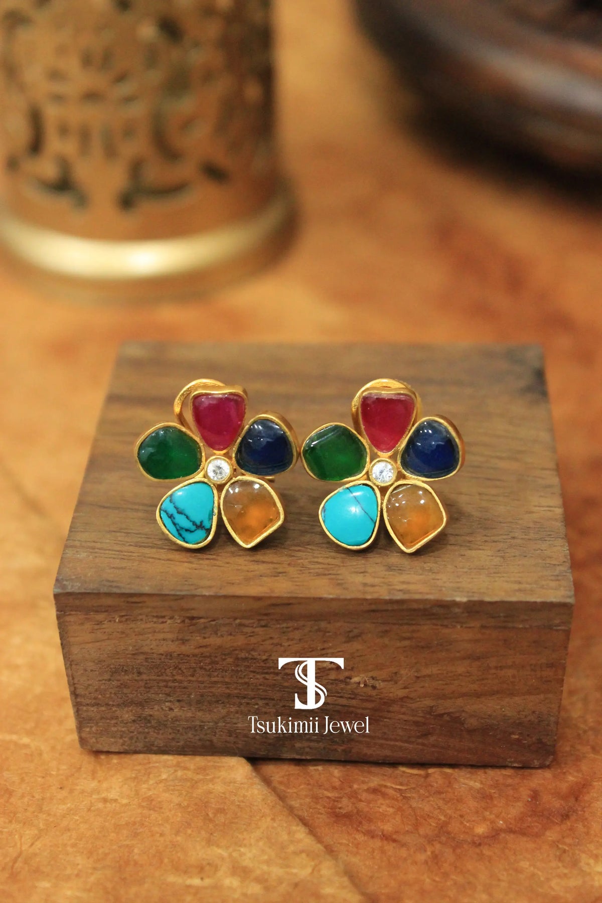 Navya Jadau Earrings